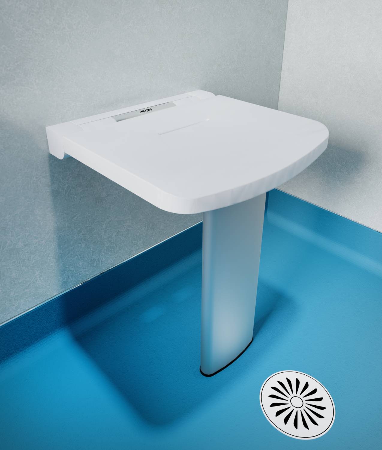 Onyx Fold-up Shower Seat