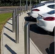 Mitre Top Bollard Stainless Steel