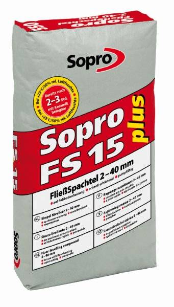 Sopro FS 15® Plus Levelling Compound 2–150 mm