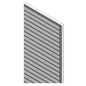 Louvre infill panel