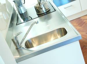 Sink Bowl T22 - Single Stainless Steel Kitchen Sink