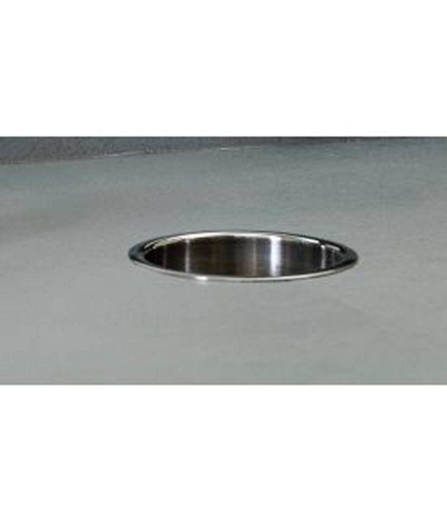 TrimLine - 150 mm Countertop-Mounted Circular Waste Chute B-532