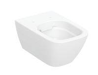 Geberit Smyle Square Wall-Hung WC, Washdown, Shrouded, Rimfree - Wall-hung WC