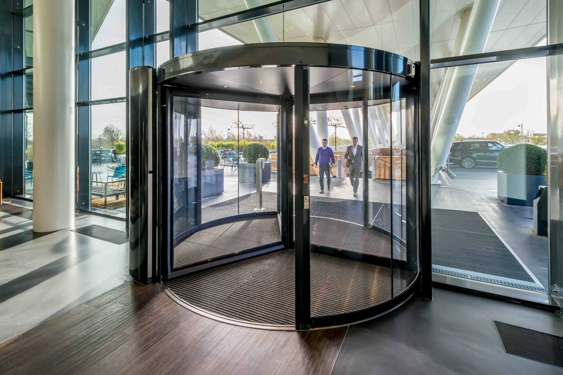 Record K150 Automatic Revolving Door