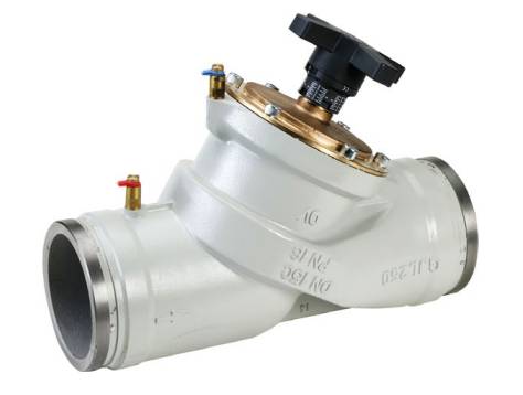 7890 Double Regulating Valve - Double regulating commissioning valve