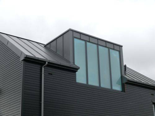 GreenCoat ® PLX Colour Coated Steel Fully Supported Traditional Standing Seam Roofing and Facade Cladding - Standing Seam Roof