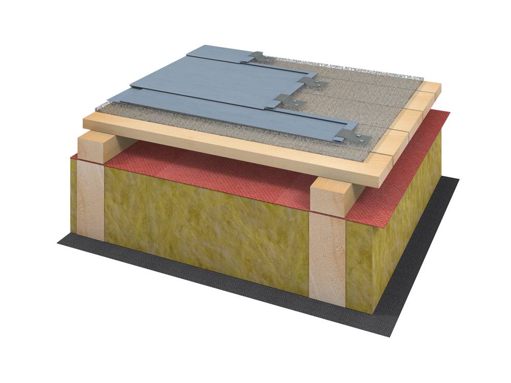 Vented Flat-lock Tile Roofing