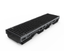 PRO 200P Channel drain with cast iron grating, D400 - Drainage Channels with Grating
