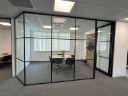 Lusso 25 Geometric - Relocatable Glass Partitions