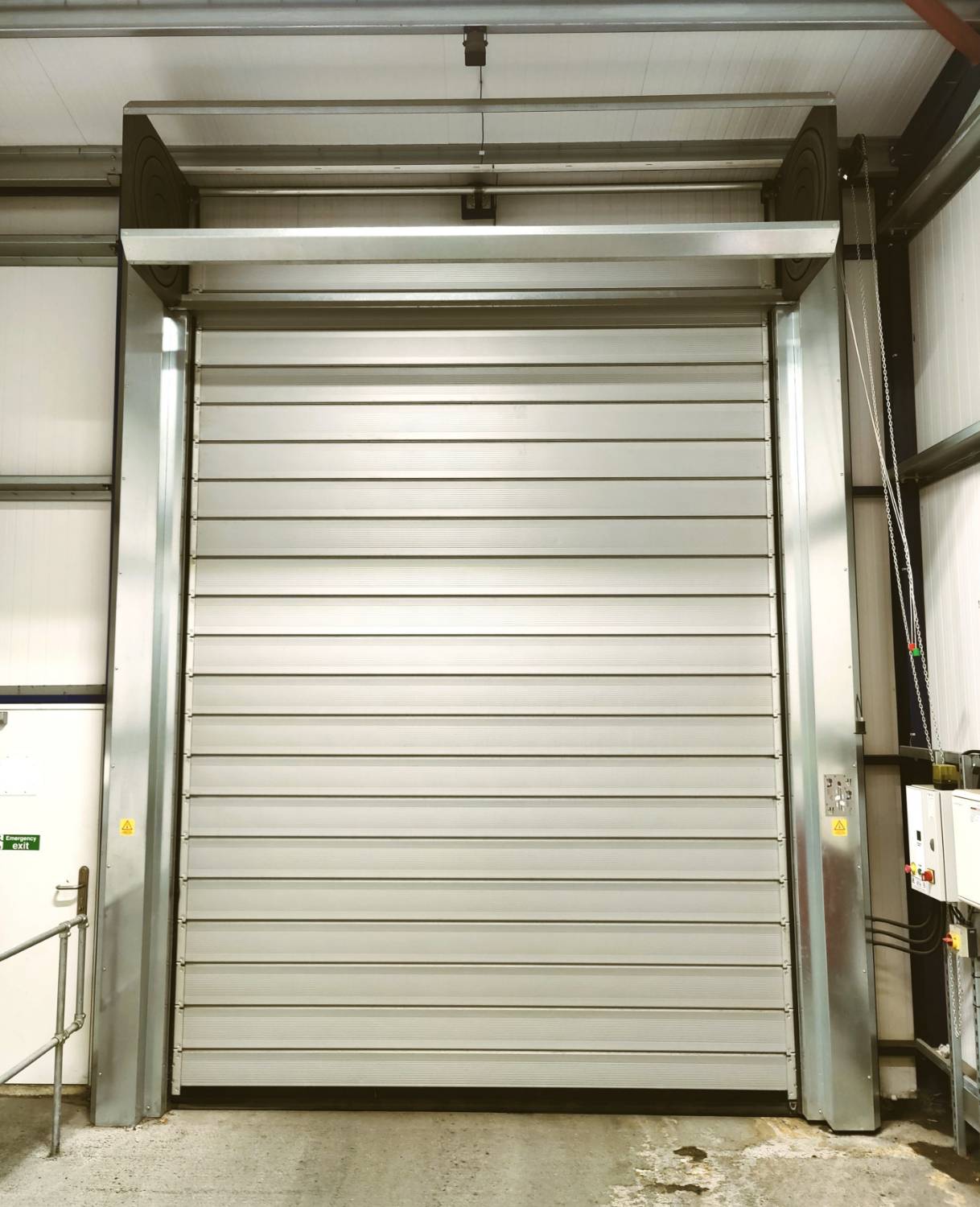 Rapidor Spiral - Insulated Aluminium Speed Door