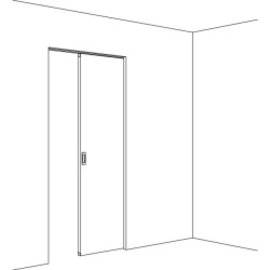 Hawa Junior 100 B Pocket Acoustics (Sliding Door Hardware) - Pocket Door