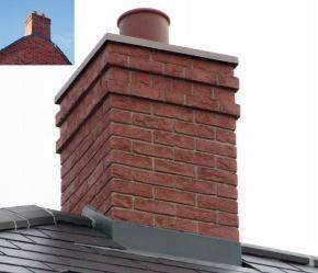 SmartStack Brick Slip Faced Chimney