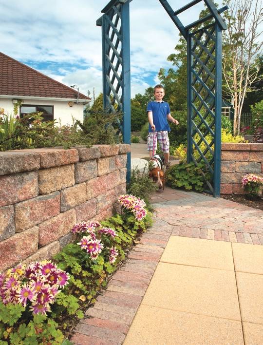 Garden Stone | Tapered Concrete Blocks | Tobermore | NBS Source