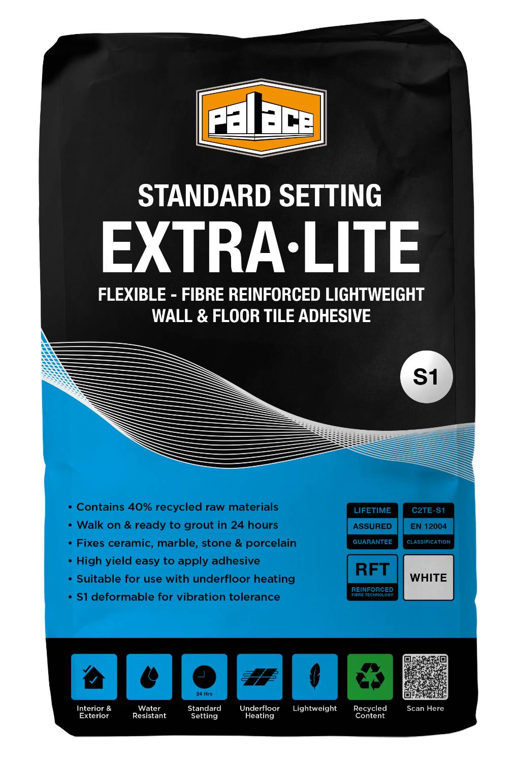 Palace Extra-Lite Standard Set S1 Tile Adhesive - Tile Adhesive