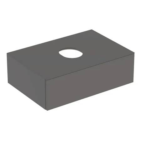 Geberit Variform Cabinet For Lay-On Washbasin, With One Drawer, Shelf Surface And Trap - Cabinet