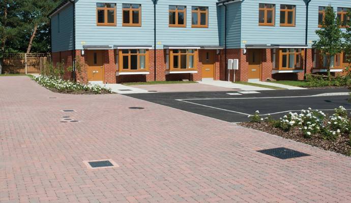 Omega Flow Permeable Block Paving