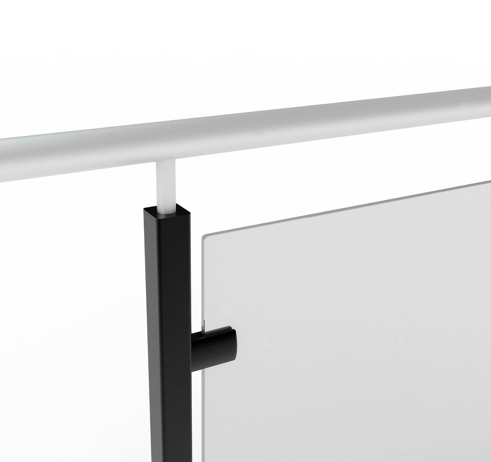 Spectrum® Powder Coated Balustrade With Quad Stanchions