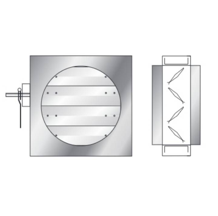 ETD Series Elevated Temperature Damper