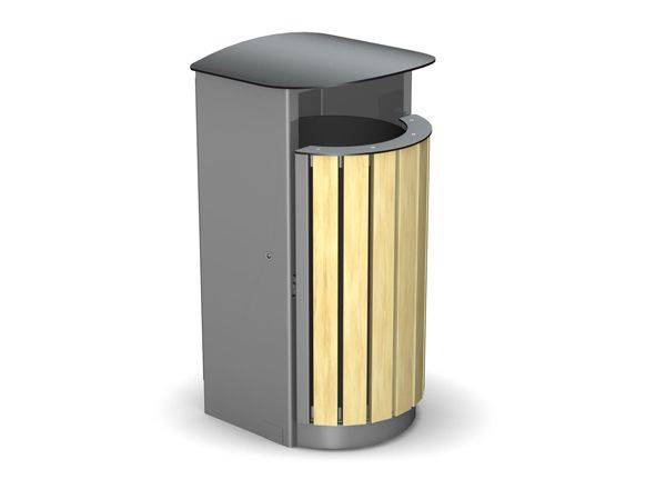 Arca Circular Single Sided Litter Bin