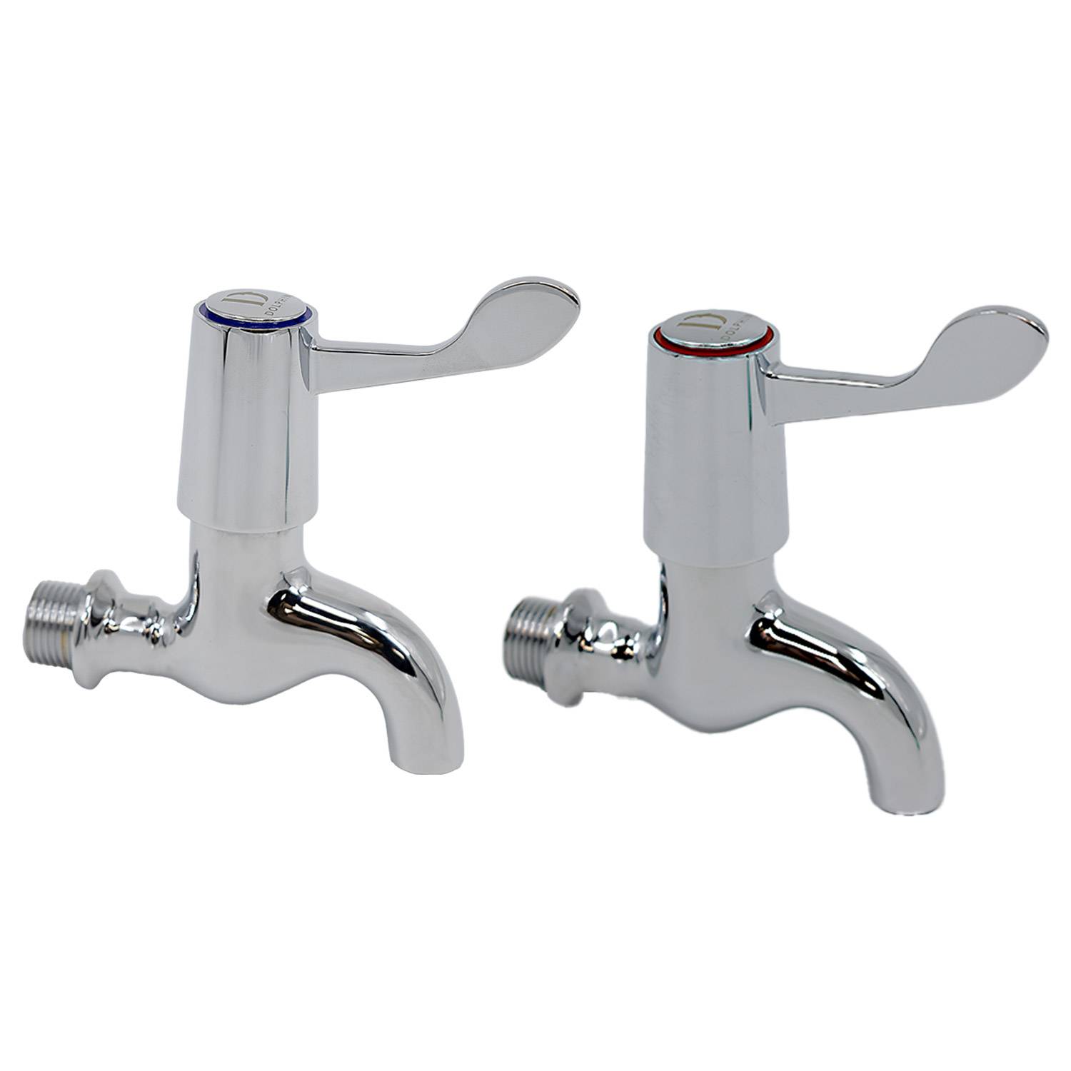 DB141C - Dolphin Lever Action Bib Taps