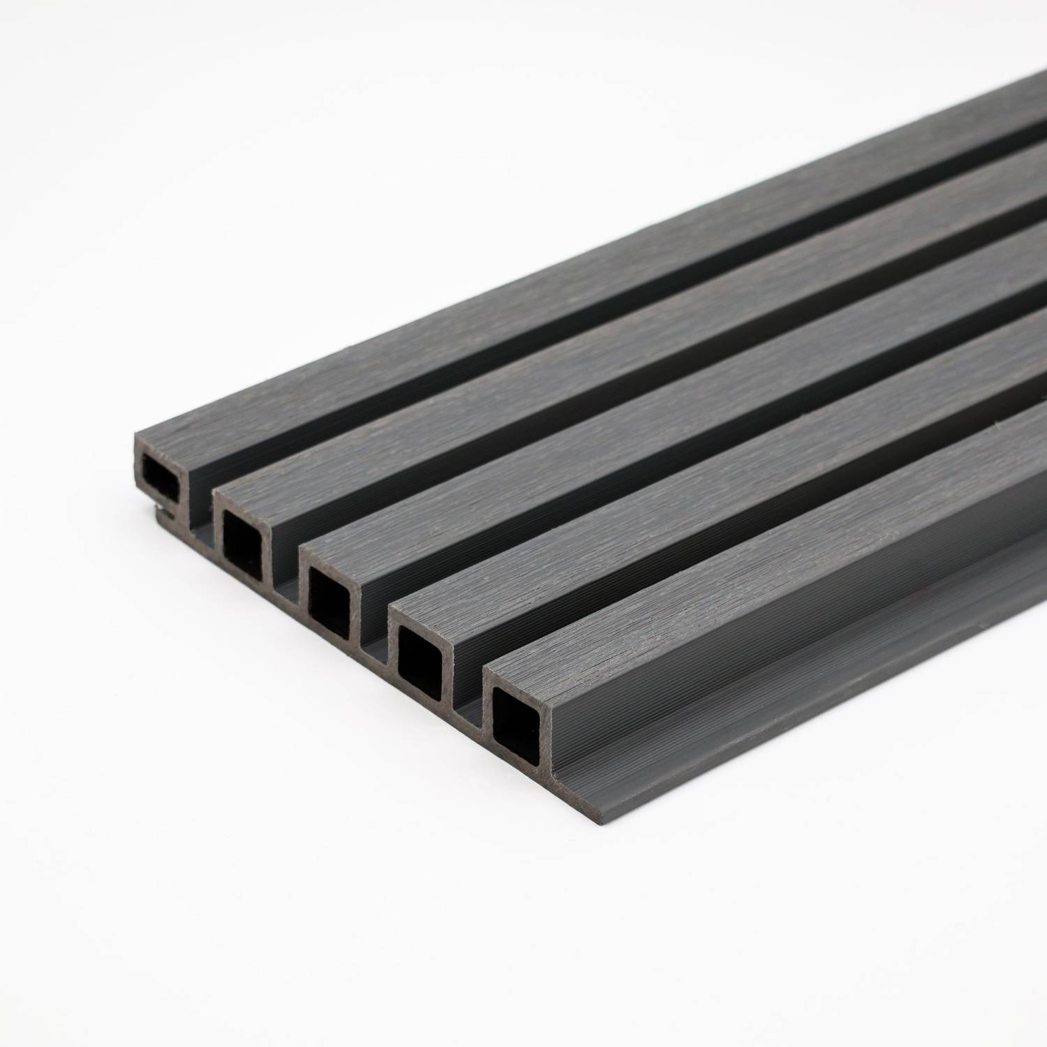 EazyClad 5S Slatted Composite Cladding - Five-Slat Wide Configuration Cladding