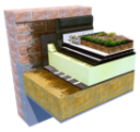 Langley Living Roof: Extensive Sedum Mat System or Sedum Plug System