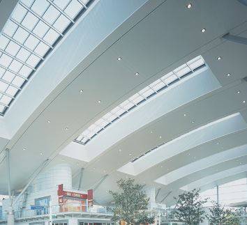 Interior Metal Linear Closed Ceilings - Linear metal ceiling