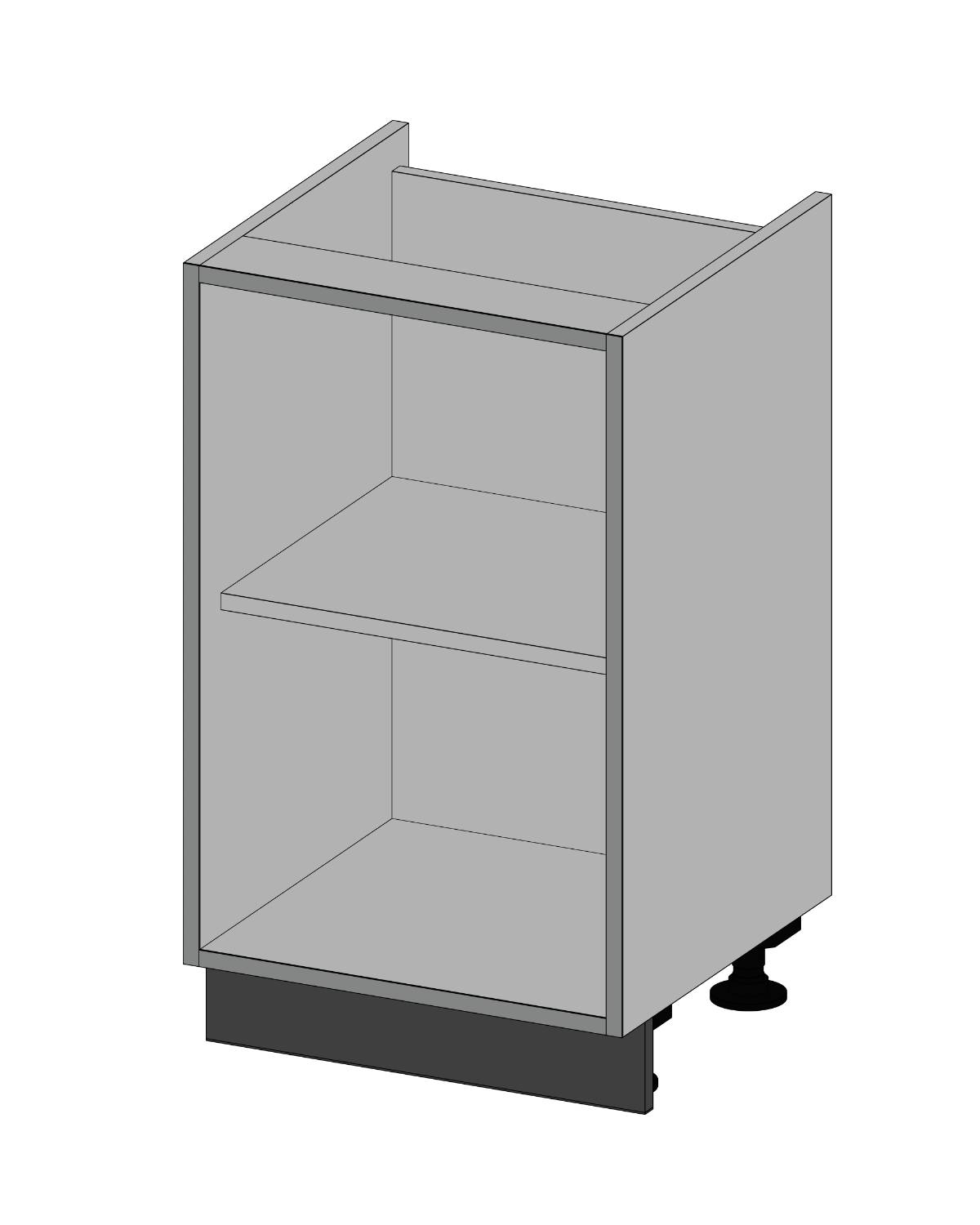 Education Open Base Shelf Unit 