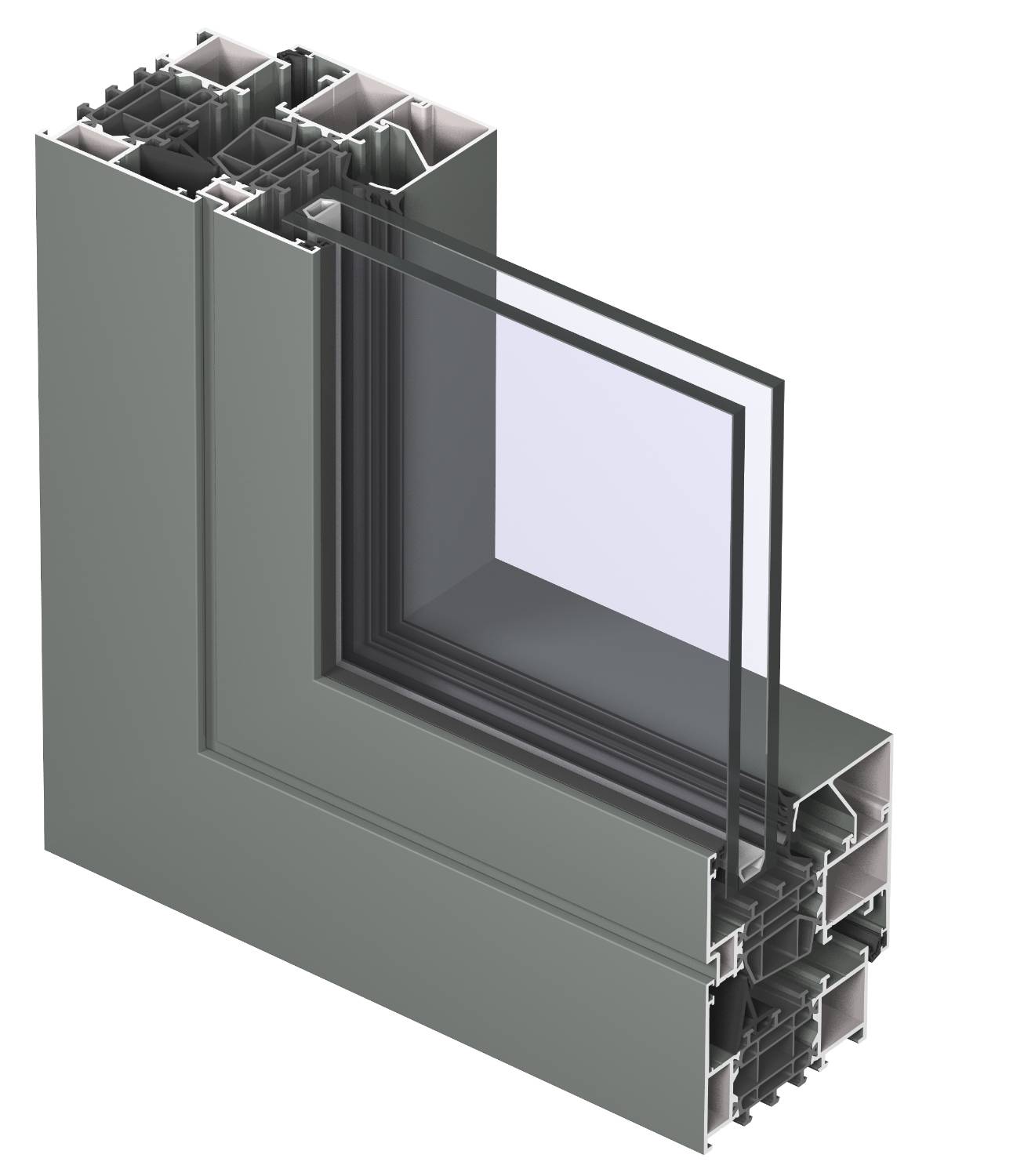 Aluminium MasterLine 8 Window System  - Aluminum Windows