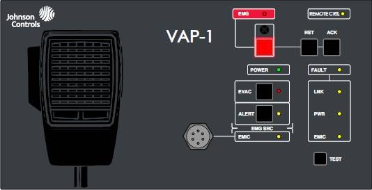 VAP1 Voice Alarm Panel