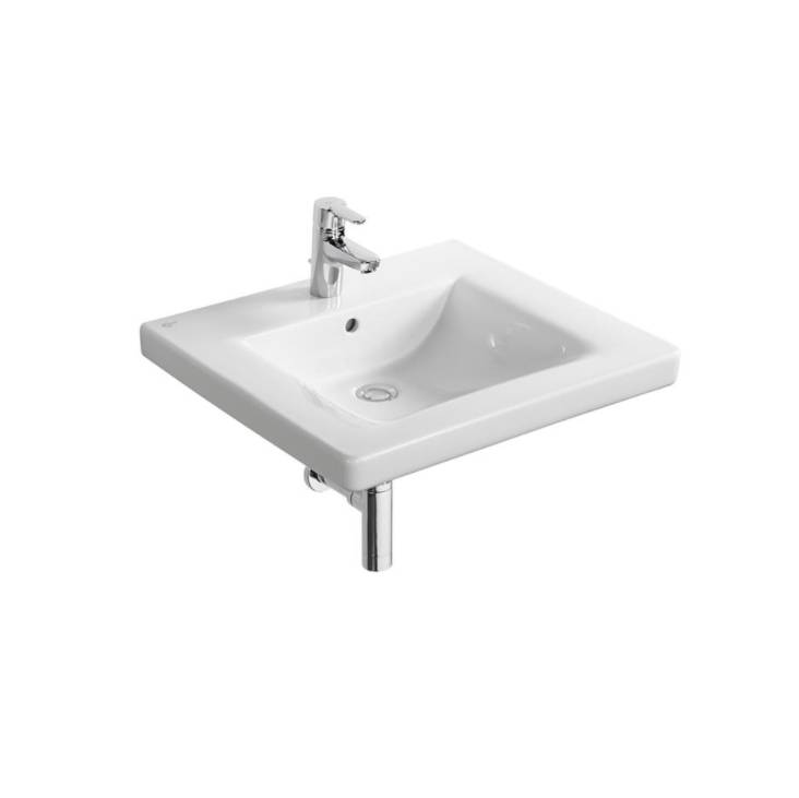 Ideal Standard Concept Freedom 60 cm Accessible Washbasin, 1 Taphole