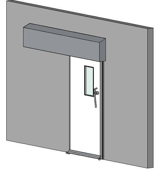 Hermetically Sealing Sliding Door - 60 Min Fire Rating