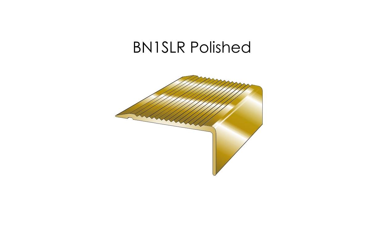 BN1SLR Brass Stair Nosings