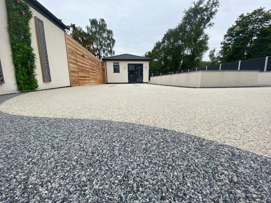 Private Garden Vuba Resin Bound Surfacing Ipanema Beach Vuba