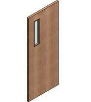 FD30 Double Door Flush Frame - Vision Panel 2