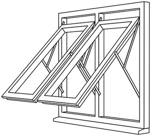 Fully Reversible Window System - FRW3