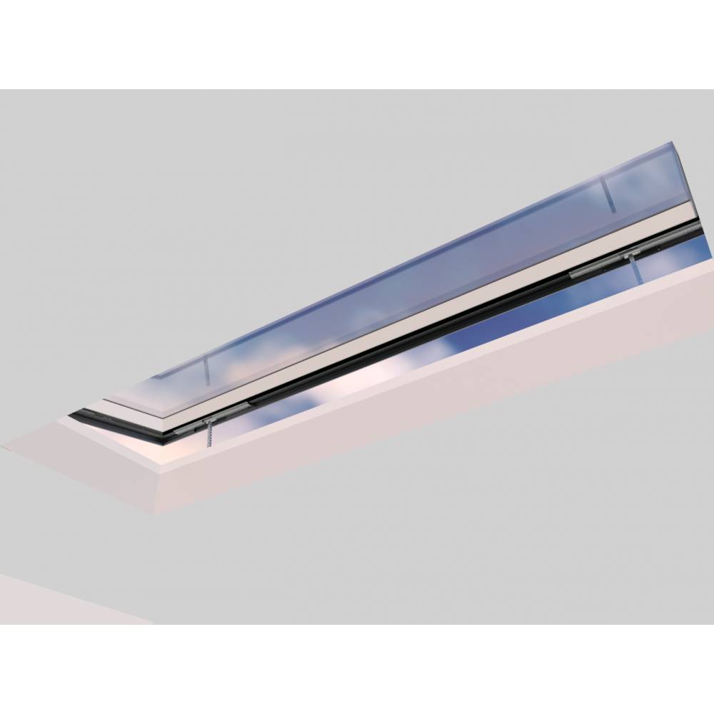 Electric Flat Roof Windows - Modular Rooflights - Mardome Glass Link - Glass Rooflights