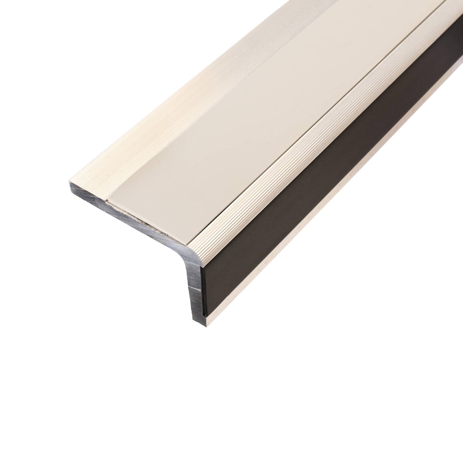 HPN1 84 x 55 mm Recessed High-Performance Stair Nosing (Internal or External) - Stair Nosing
