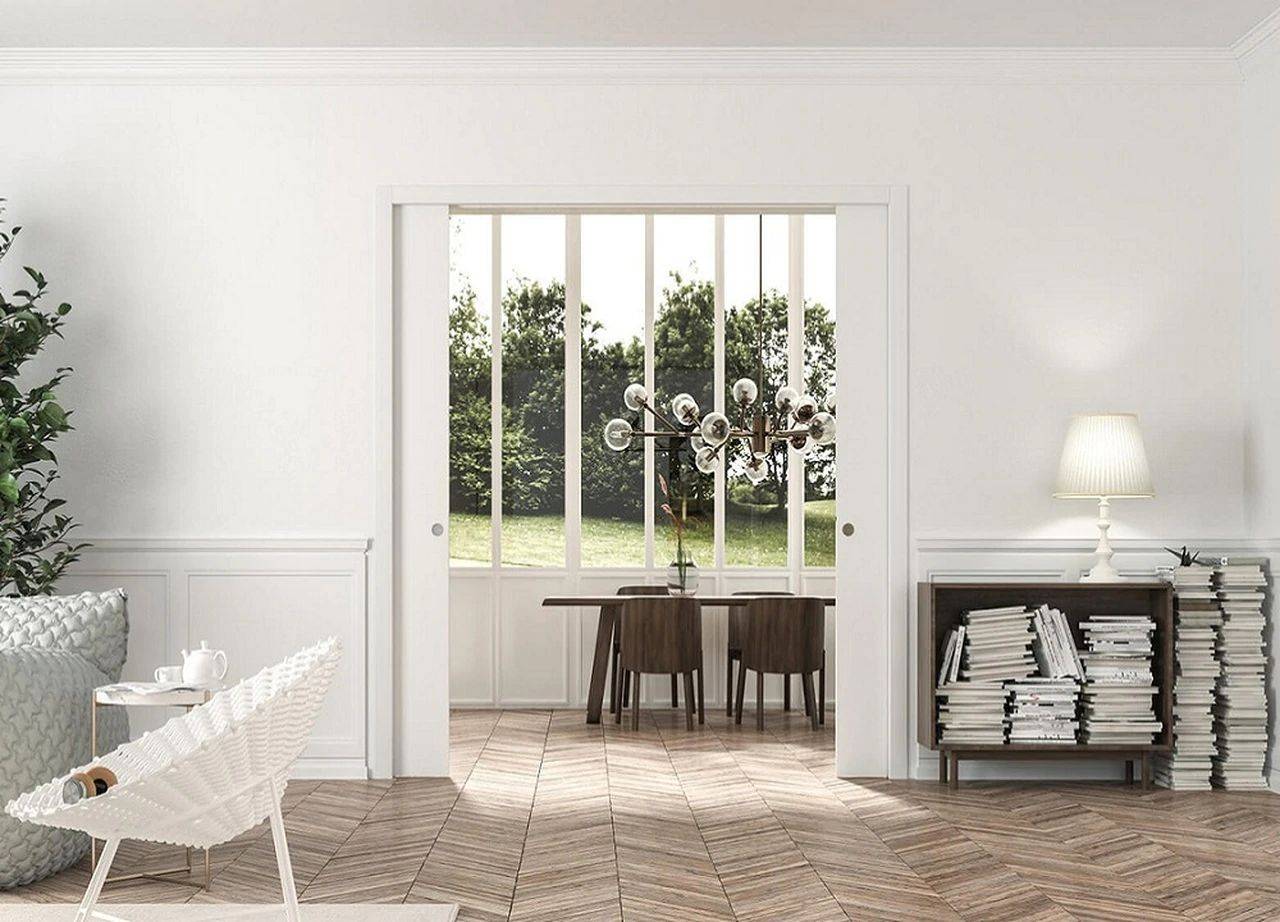 Classic Sliding Pocket Door System – Double 