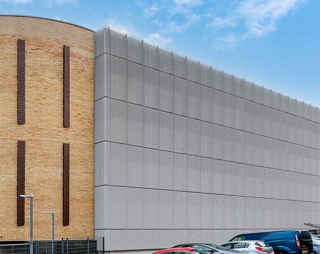 Nebula® Architectural Expanded mesh Façade System - Architectural Façades  - Architectural Mesh