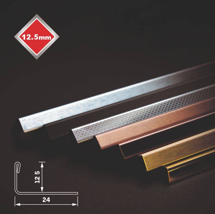 Stainless Steel Boutique Tile Edge Trim