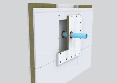 FirePro® Intumescent Pipe Wrap CE - Fire penetration seal