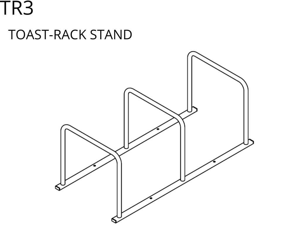 Toast Rack Cycle Stands - Cycle Stands