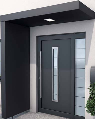 Alumasc Skyline Door Canopy BS150 Profile