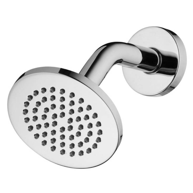 Idealrain S1 Rain shower Fixed Shower Head With Angled Arm