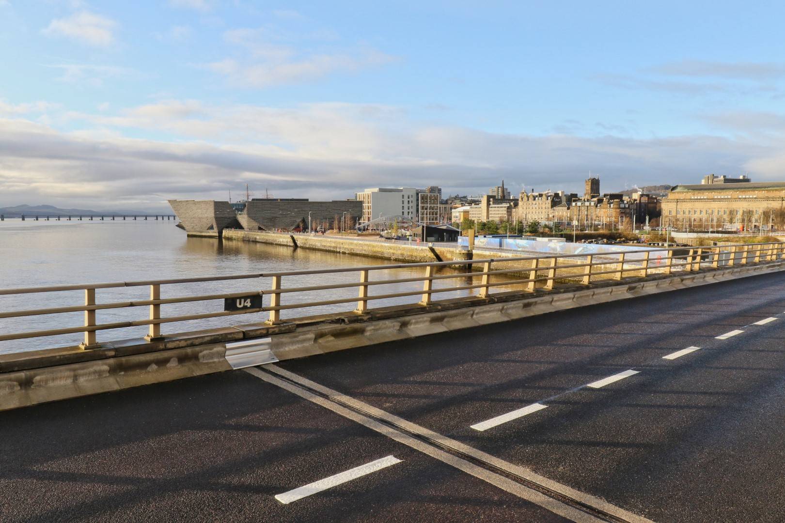 Trief Containment Kerbs chosen to protect the parapet of one of the ...