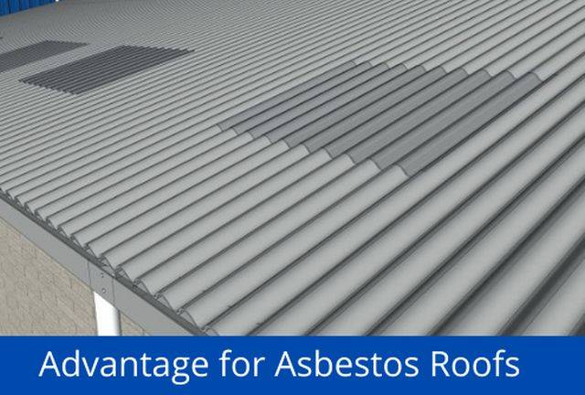 Asbestos Roof Coating (Advantage®  for Asbestos Roofs)