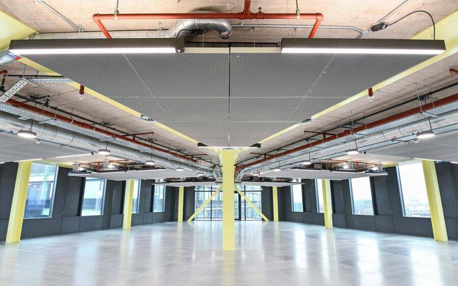 S80 acoustic raft - Metal suspended ceiling absorber - Acoustic Raft