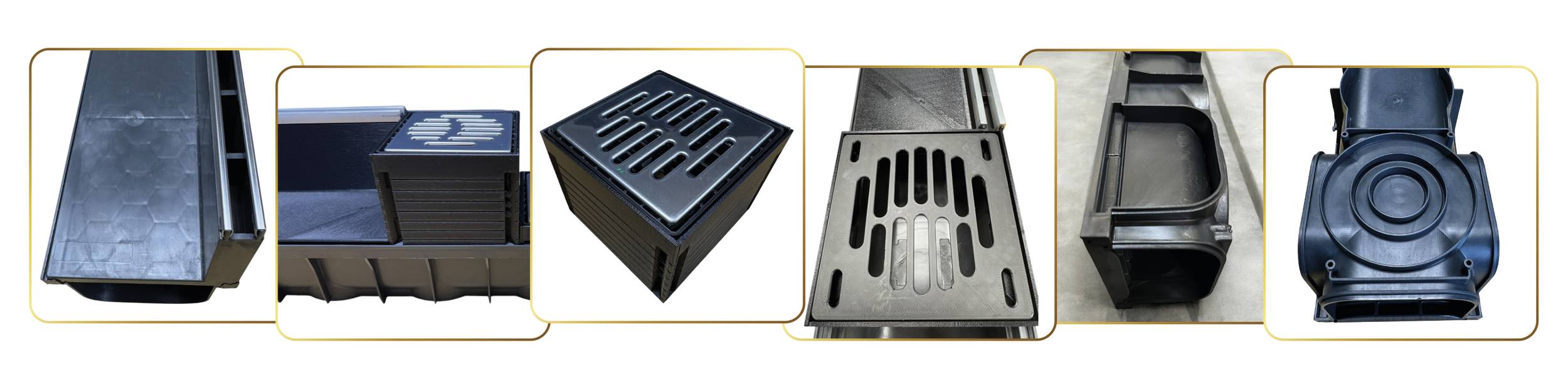 DekDrain A15 Edge - Slot Drain - 87 & 20 mm Upstands