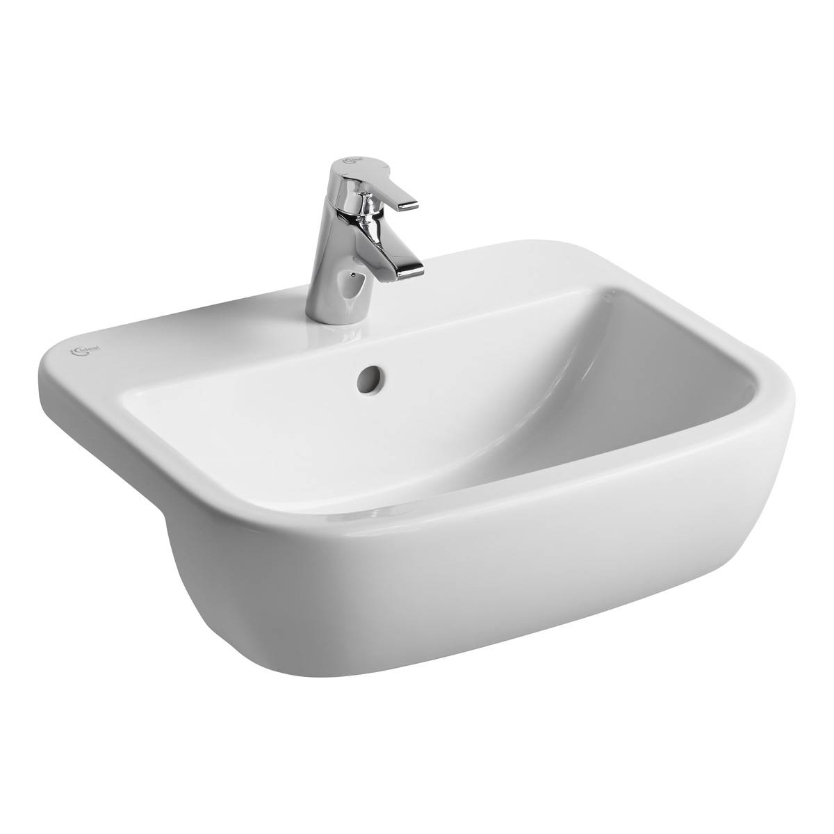 Tempo 55 cm Semi-countertop Washbasin